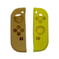 Silicone Sleeve Protective Case For Nintendo Switch Joy-Con (L)/(R) (Brown Yellow)