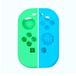 Silicone Sleeve Protective Case For Nintendo Switch Joy-Con (L)/(R) (Green Blue)