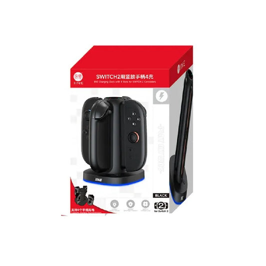 IINE L1145 4-IN-1 Charging Stand For Nintendo Switch Joy-Con 2 [Import]