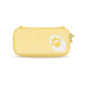 GEEKSHARE Nintendo Switch Slim Hard Carrying Case | PU Material | Cute & Eye-Catching | Carrying Case For Nintendo Switch V1 / V2 / OLED (Yellow Cat Paw)