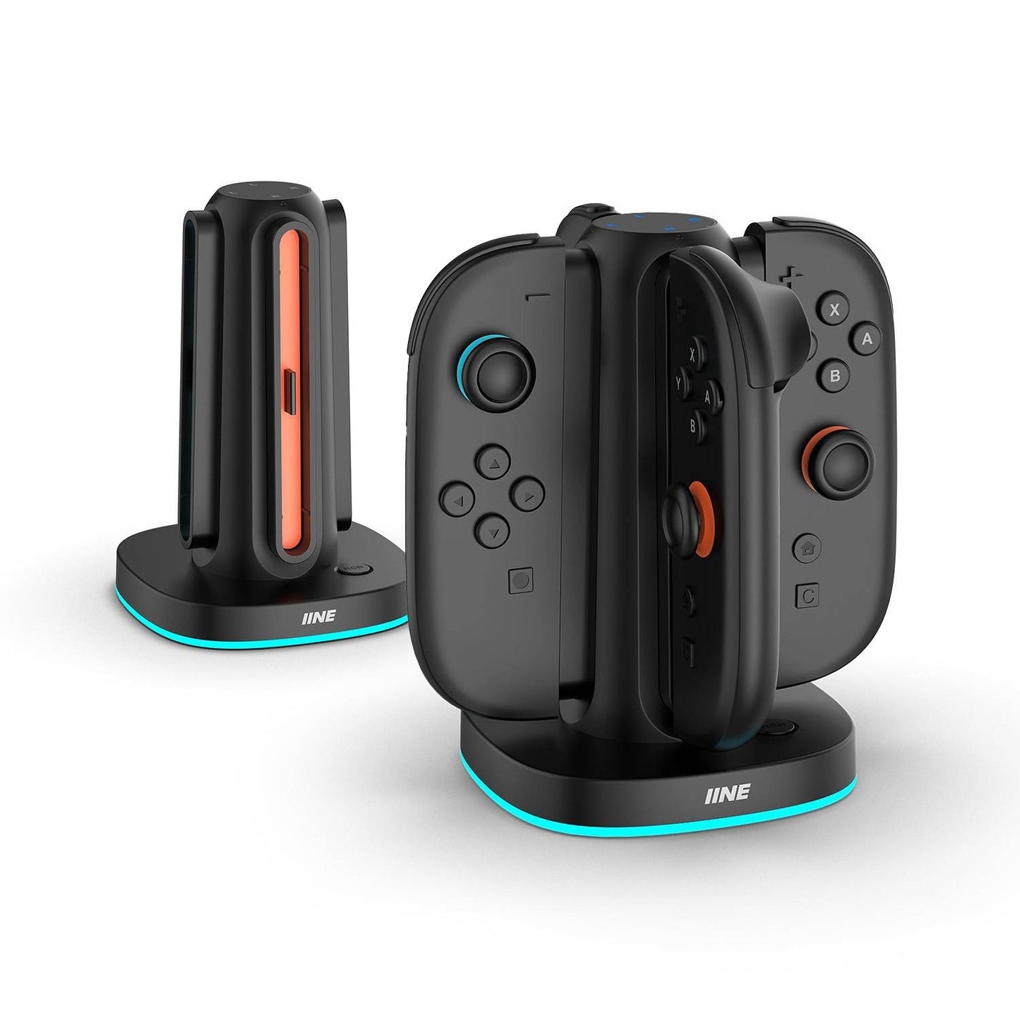 IINE L1145 4-IN-1 Charging Stand For Nintendo Switch Joy-Con 2 [Import]