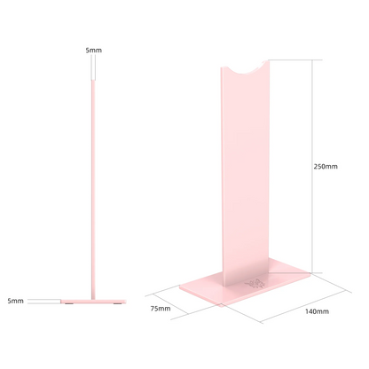ONIKUMA ST-1 | Stable | Anti-slip | ABS | Gaming Headset Stand (Pink)