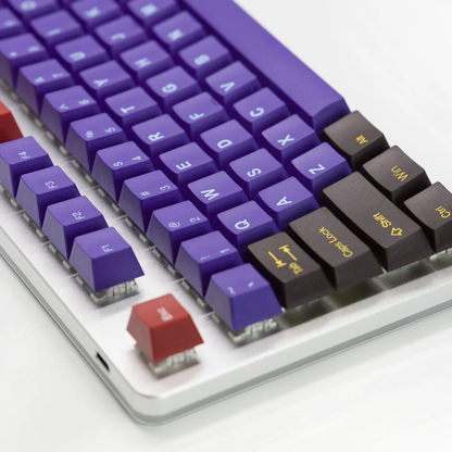TAI-HAO Double Shot 113 Keycaps Set | ABS | Cubic OEM Profile | US Layout | Cherry MX Switch Types | Keyboard Keycaps (Chocolate Factory)