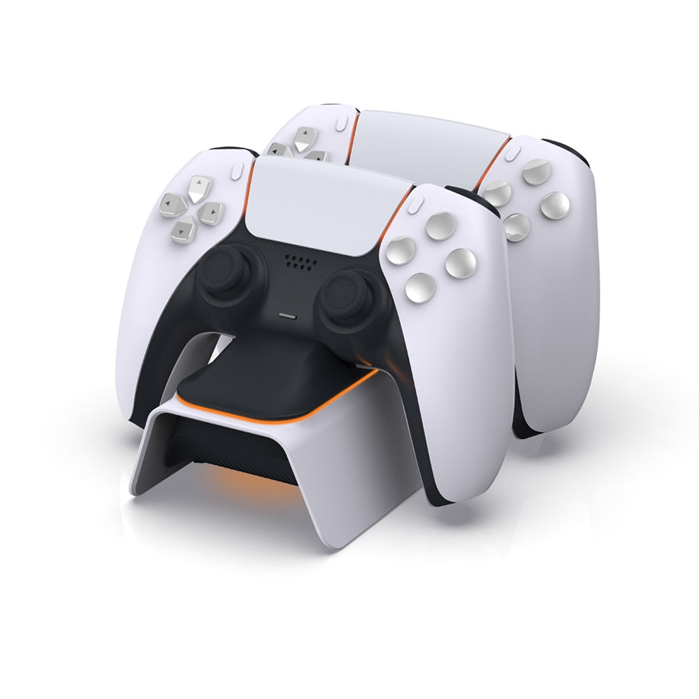 DOBE TP5-0521B DualSense Wireless Controller Charging Dock For PS5 (Black & White)