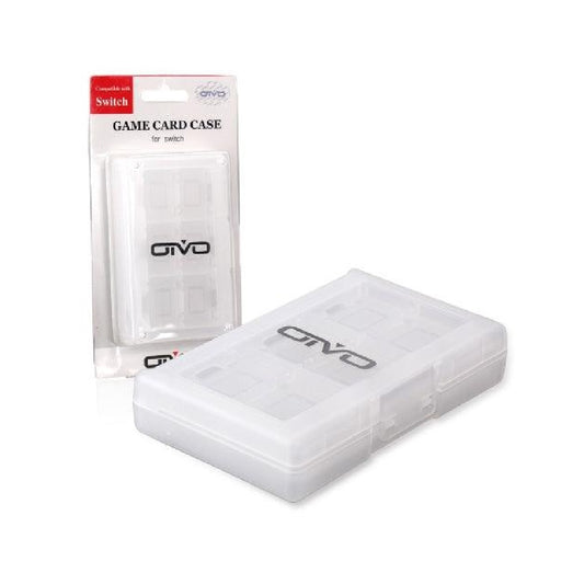 OIVO IV-SW029 24 Slots Game Card Case For Nintendo Switch (White)
