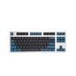 TAI-HAO Double Shot 115 Keycaps Set | ABS | US Layout | Cherry MX Switch Types | Keyboard Keycaps (Midnight Green & Black)