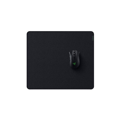 RAZER Strider | Anti-slip Rubber Base | Firm & Soft Polyester Surface | Anti-fraying Stitched Edge | Hybrid Gaming Mousepad (Black / 450mm x 400mm x 3mm)