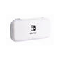 Nintendo Switch Slim Hard Carry Pouch For Nintendo Switch V1 / V2 / OLED (White with Logo Edition)