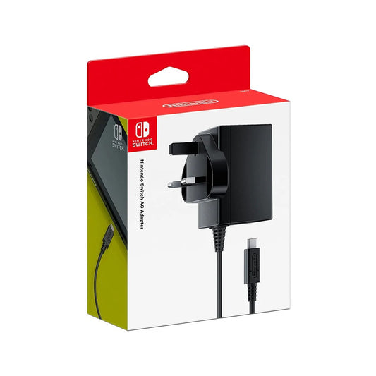 NINTENDO 3 Pin AC Adapter For Nintendo Switch V1 / V2 / OLED [Official Nintendo Product]