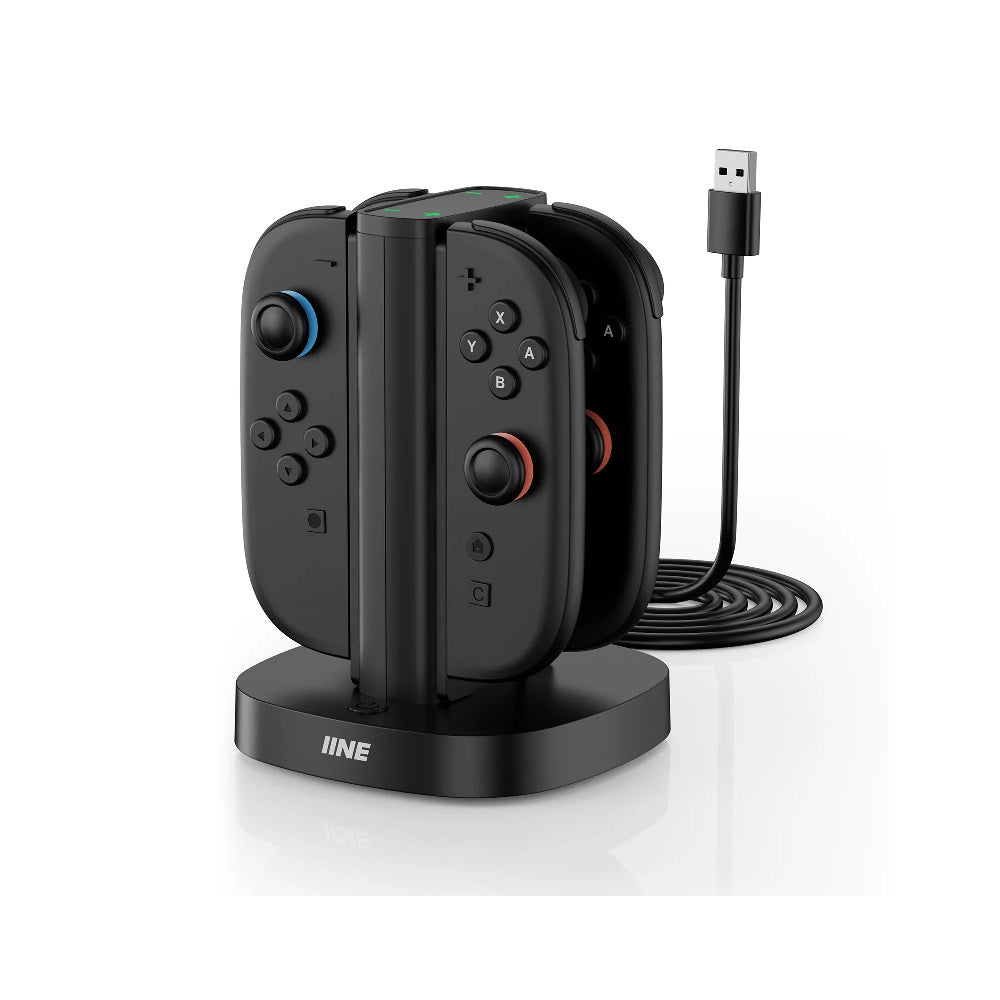 IINE L1145 4-IN-1 Charging Stand For Nintendo Switch Joy-Con 2 [Import]