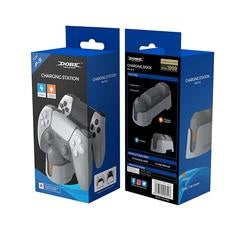 DOBE TP5-1501X DualSense Wireless Controller Charging Base For PS5 (Grey)
