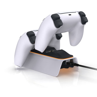 DOBE TP5-0521B DualSense Wireless Controller Charging Dock For PS5 (Black & White)