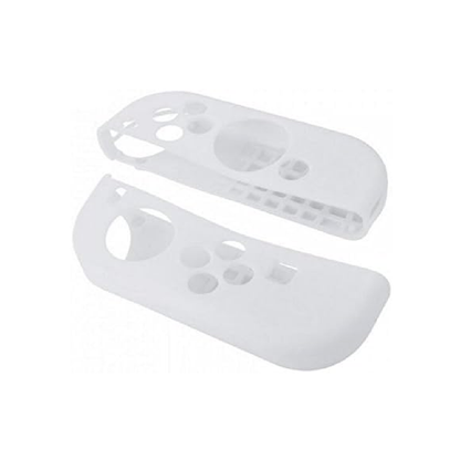 Silicone Sleeve Protective Case For Nintendo Switch Joy-Con (L)/(R) (White)