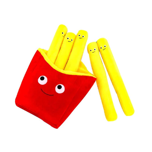 SOFT TOY PLUSHIE Smiley French Fries [30cm]