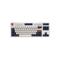 TAI-HAO Double Shot 104 Keycaps Set | ABS | US Layout | Cherry MX Switch Types | Keyboard Keycaps (England Blue)