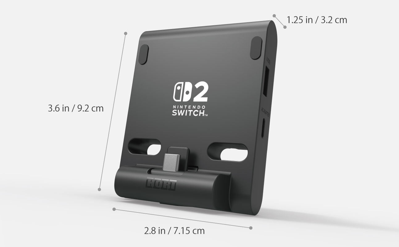 HORI NSX-002A Portable Dual USB Playstand For Nintendo Switch 2 [Import]