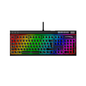 HYPERX Pudding Keycaps | 104 Keys | Double Shot | PBT | Translucent Layer | Made For RGB | Keyboard Keycaps (Black)