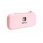 Nintendo Switch Slim Hard Carry Pouch For Nintendo Switch V1 / V2 / OLED (Pink with Switch Logo Edition)