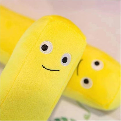 SOFT TOY PLUSHIE Smiley French Fries [30cm]