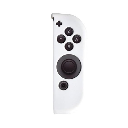 Silicone Sleeve Protective Case For Nintendo Switch Joy-Con (L)/(R) (White)