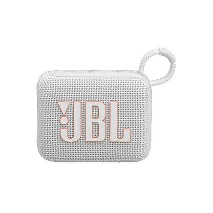 JBL Go 4 | Ultra-Portable Bluetooth Speakers (White) [Original JBL Product]