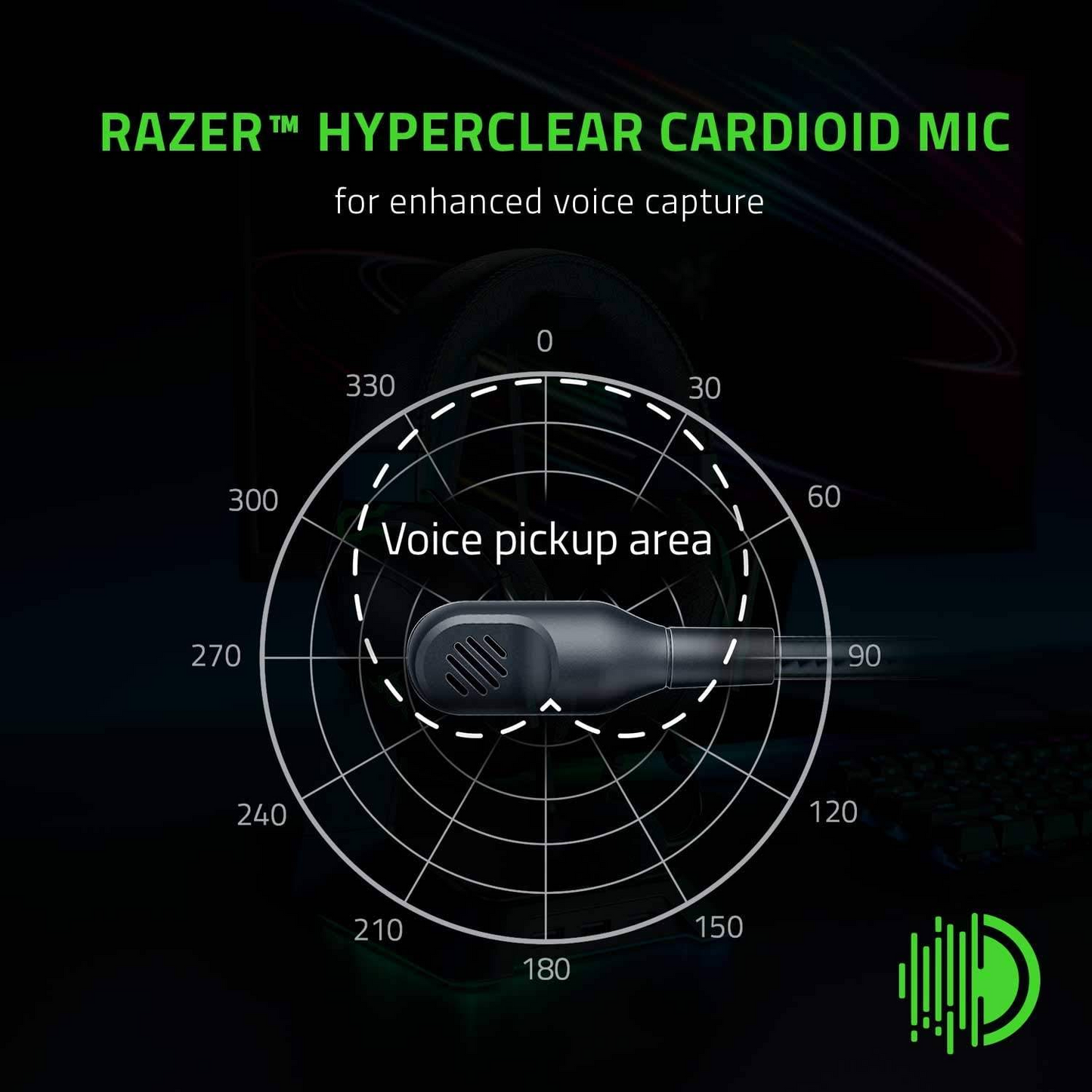 RAZER BlackShark V2 X | Razer Triforce 50mm Drivers | Fixed Razer Hyperclear Cardioid Mic | 7.1 Surround Sound | Advanced Passive Noise Cancellation | Wired Gaming Headphones & Headsets (Quartz Pink)