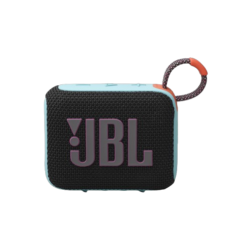 JBL Go 4 | Ultra-Portable Bluetooth Speakers (Black & Orange) [Original JBL Product]