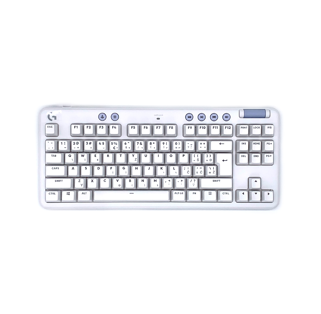 LOGITECH G713 Lightspeed | GX Linear Mechanical Switches | 87 Key TKL | 16 LED Perimeter Lighting | Media Controls | Wired RGB Gaming Keyboard
