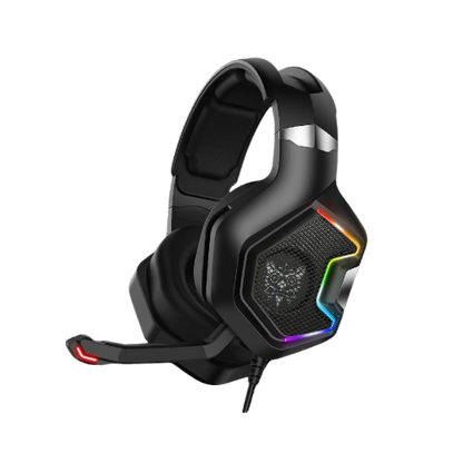 ONIKUMA K10 Pro | 50mm Drivers | 7.1 Surround Sound | Noise-Cancelling & Folding Microphone | Wired RGB Gaming Headphones & Headsets (Black)