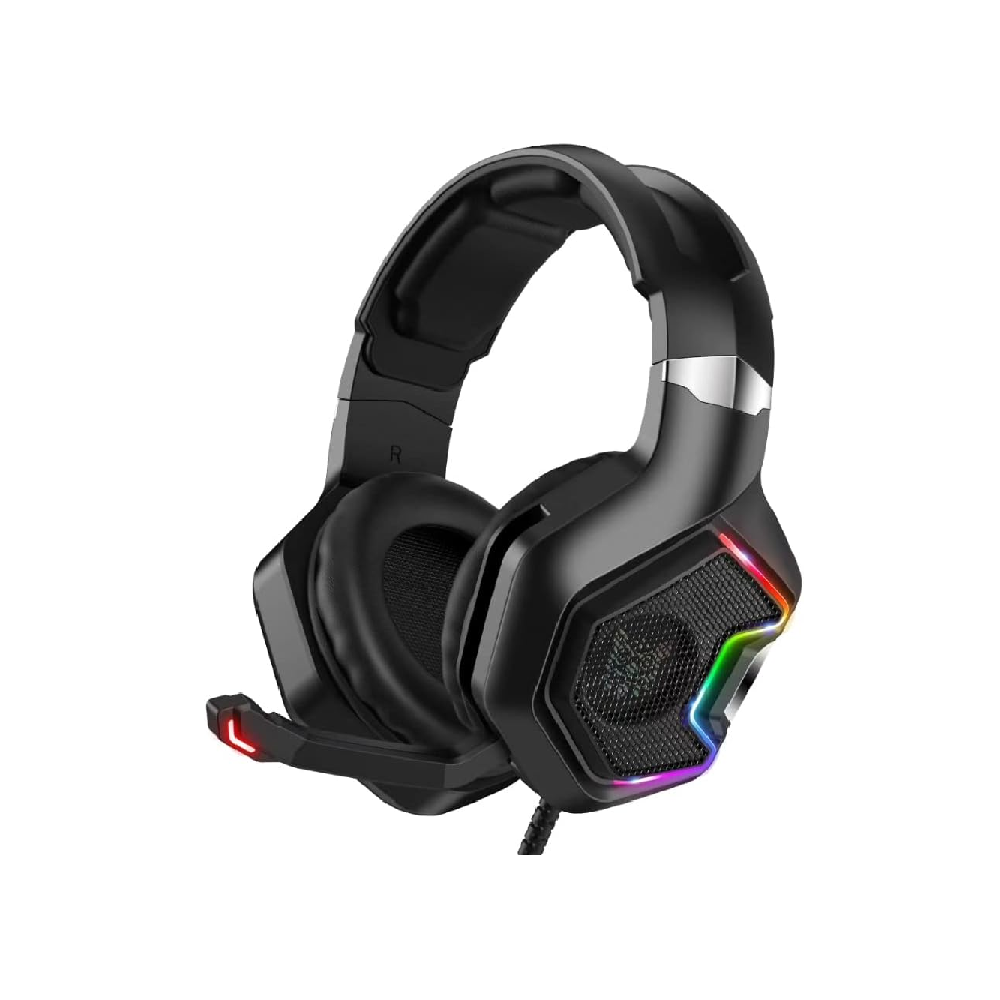ONIKUMA K10 Pro | 50mm Directional Driver | 7.1 Surround Sound | Noise Cancelling & Folding Microphone | Lightweight | Wired Gaming Headphones & Headsets (Black)