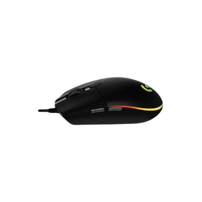LOGITECH G102 | 200 - 8000 DPI | 10 Million Clicks | 6 Programmable Buttons | Lightsync RGB Color Wave |  Wired RGB Gaming Mouse (Black)