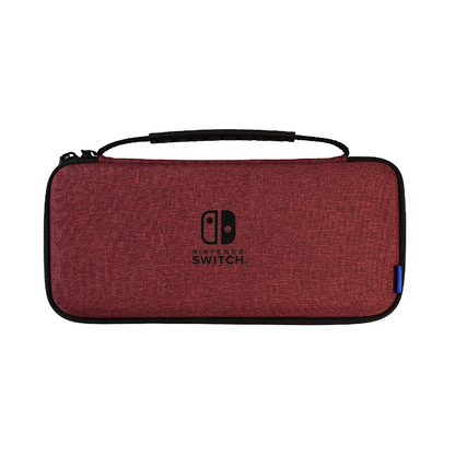 HORI Nintendo Switch Slim Tough Pouch Plus | Compact | Lightweight | Official Licensed Pouch For Nintendo Switch (Red)