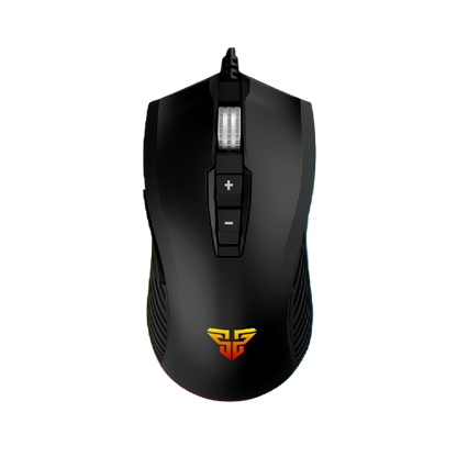 FANTECH X14 Rangers | Adjustable 500 - 4000DPI | Huano 20 Million Switch | 7 Programmable Buttons | Wired Customizable 16.8 Million RGB Gaming Mouse (Black)