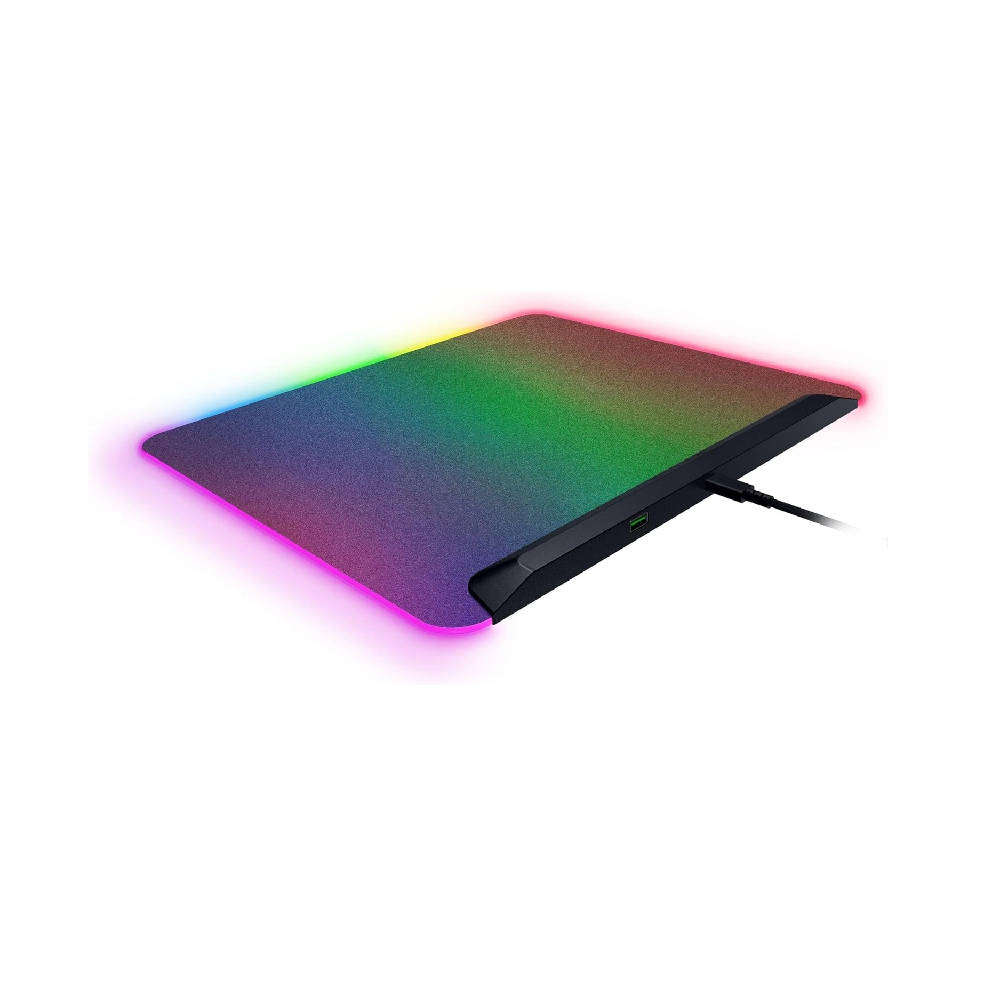 RAZER Firefly V2 Pro | Ultra Thin Anti-slip Base | Hard Micro-Textured Surface | Fully Illuminated | Integrated USB 2.0 Port | RGB Gaming Mousepad (Black / 360mm x 278mm x 4.6mm)
