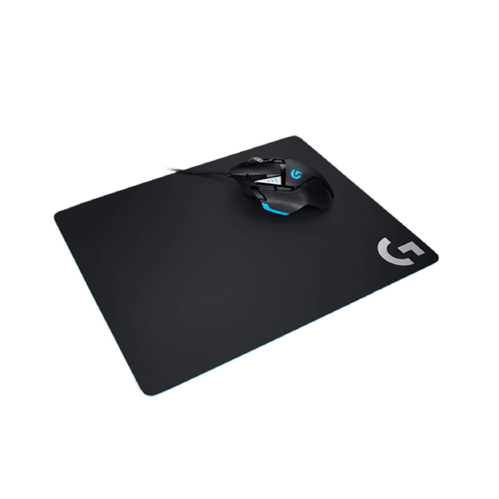 LOGITECH G240 | Anti-slip Rubber Base | Cloth Surface | Durable | Ultra-Low Profile | Gaming Mousepad (Black / 340mm x 280m x 1mm)