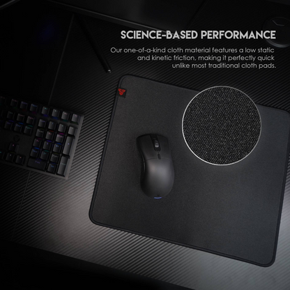 FANTECH MP903 Agile | Anti-slip Base | Spill Resistant | Anti-fray Edge Stitching | Gaming Mousepad (Black / 900mm x 400mm x 3mm)