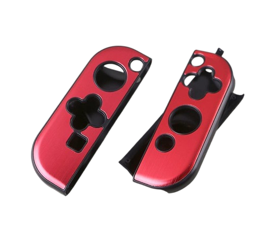 HS-SW161 Aluminum Protective Case For Nintendo Switch Joy-Con (L)/(R) (Red)