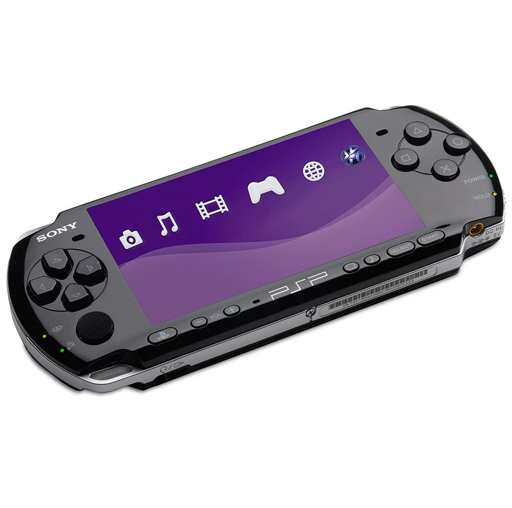 [REFURBISHED] SONY PlayStation Portable PSP-3000 | 32GB Games | LCD | Built-in Microphone | 1200mAh Lithium Battery | Handheld Console (Piano Black)