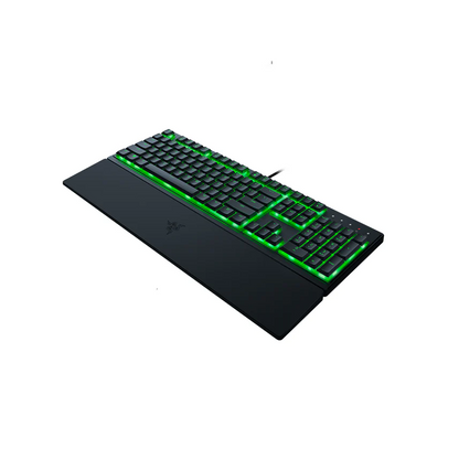 RAZER Ornata V3 X | Razer Silent Membrane Switches | UV-coated Keycaps | Ergonomic & Low Profile | Programmable Keys | Wired RGB Gaming Keyboard