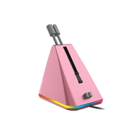 FANTECH Prisma MBR01 | Mouse Wire Management | Universal Rubber Clip | RGB Mouse Bungee (Sakura)