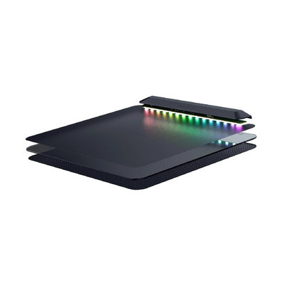 RAZER Firefly V2 Pro | Ultra Thin Anti-slip Base | Hard Micro-Textured Surface | Fully Illuminated | Integrated USB 2.0 Port | RGB Gaming Mousepad (Black / 360mm x 278mm x 4.6mm)