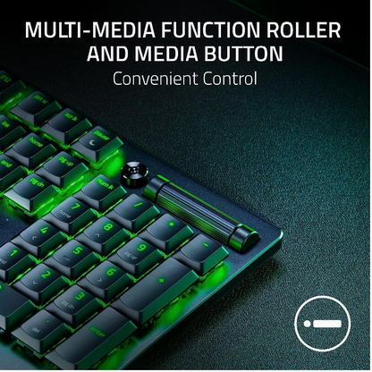 RAZER DeathStalker V2 | Razer Red Optical Switches | Laser-etched Keycaps |  Programmable Keys | Aluminum Alloy Top Case | Ergonomic & Ultra-slim Casing | Wired RGB Gaming Keyboard