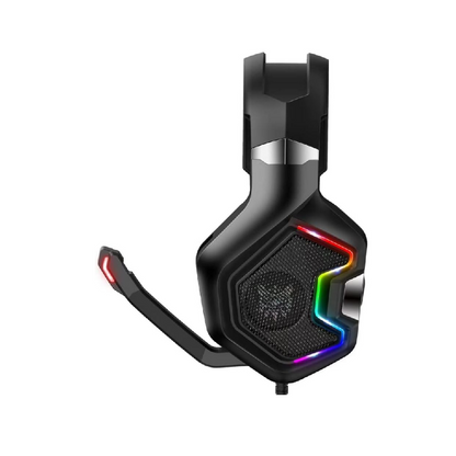 ONIKUMA K10 Pro | 50mm Directional Driver | 7.1 Surround Sound | Noise Cancelling & Folding Microphone | Lightweight | Wired Gaming Headphones & Headsets (Black)