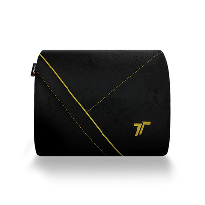 TTRacing L Size Memory Foam Lumbar Pillow with Cooltec Gel (Golden Embrace Limited Edition)