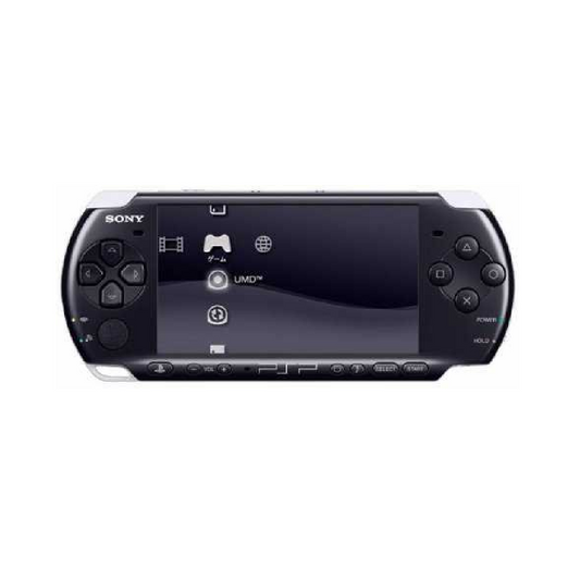 [REFURBISHED] SONY PlayStation Portable PSP-3000 | 32GB Games | LCD | Built-in Microphone | 1200mAh Lithium Battery | Handheld Console (Piano Black)