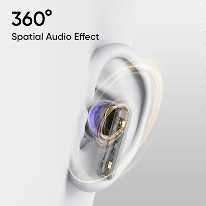 REALME Buds T310 | 46dB ANC | 40 Hours Total Playback | 12.4mm Dynamic Bass Driver | Wireless Bluetooth Earbuds