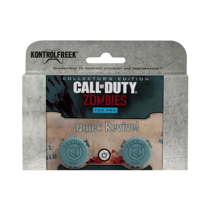 KONTROLFREEK Performance Thumbstick For PlayStation 4 DualShock 4 Controller / PlayStation 5 DualSense Controller / Xbox One Controller (Call Of Duty: Quick Revive! RETRO GREEN Edition)