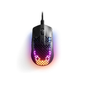 STEELSERIES Aerox 3 | 6 Programmable Buttons | Pixel-perfect TrueMove Core Optical Sensor + Max 8500 CPI | Mechanical Switches + 80K Clicks | Ergonomic | Ultra Light-weight | Wired RGB Gaming Mouse (Black)