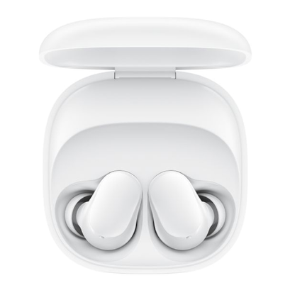 XIAOMI Redmi Buds 6 Play | AI Noise Reduction | 36 Hours Total Playback | 10mm Dynamic Driver | Wireless Bluetooth Earbuds (White)