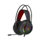 FANTECH Chief II HG20 | Noise-Cancelling Microphone | 50mm Drivers | Multi-Color Lighting | USB + 3mm Wired RGB Gaming Headphones & Headsets (Black)